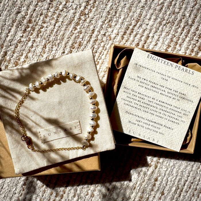 A Meaningful 18th Birthday Gift: One Pearl for Every Year
